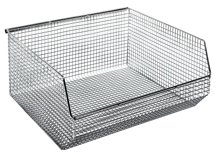 QMB550C Mesh Stack & Hang Bin 14-1/2"D x 16-1/4"W x 7"High