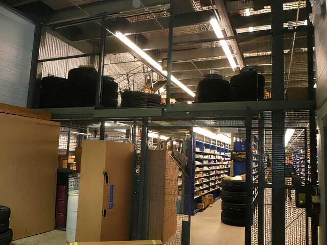 Another angle of night delivery wire cage