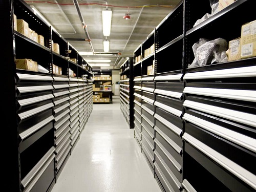 Drawers In Shelving