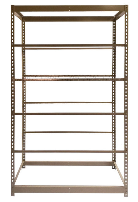Rivet Rack Unit 48Wx12Dx84H with 6 Single Rivet lvls. No Board ...