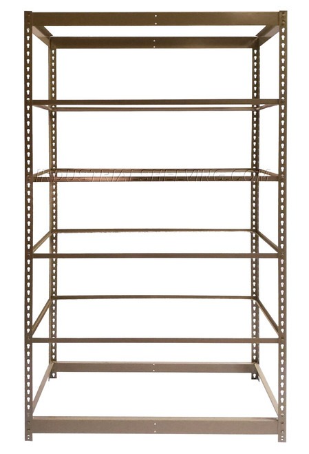 Rivet Rack Unit 48Wx18Dx84H with 6 Single Rivet lvls. No Board ...