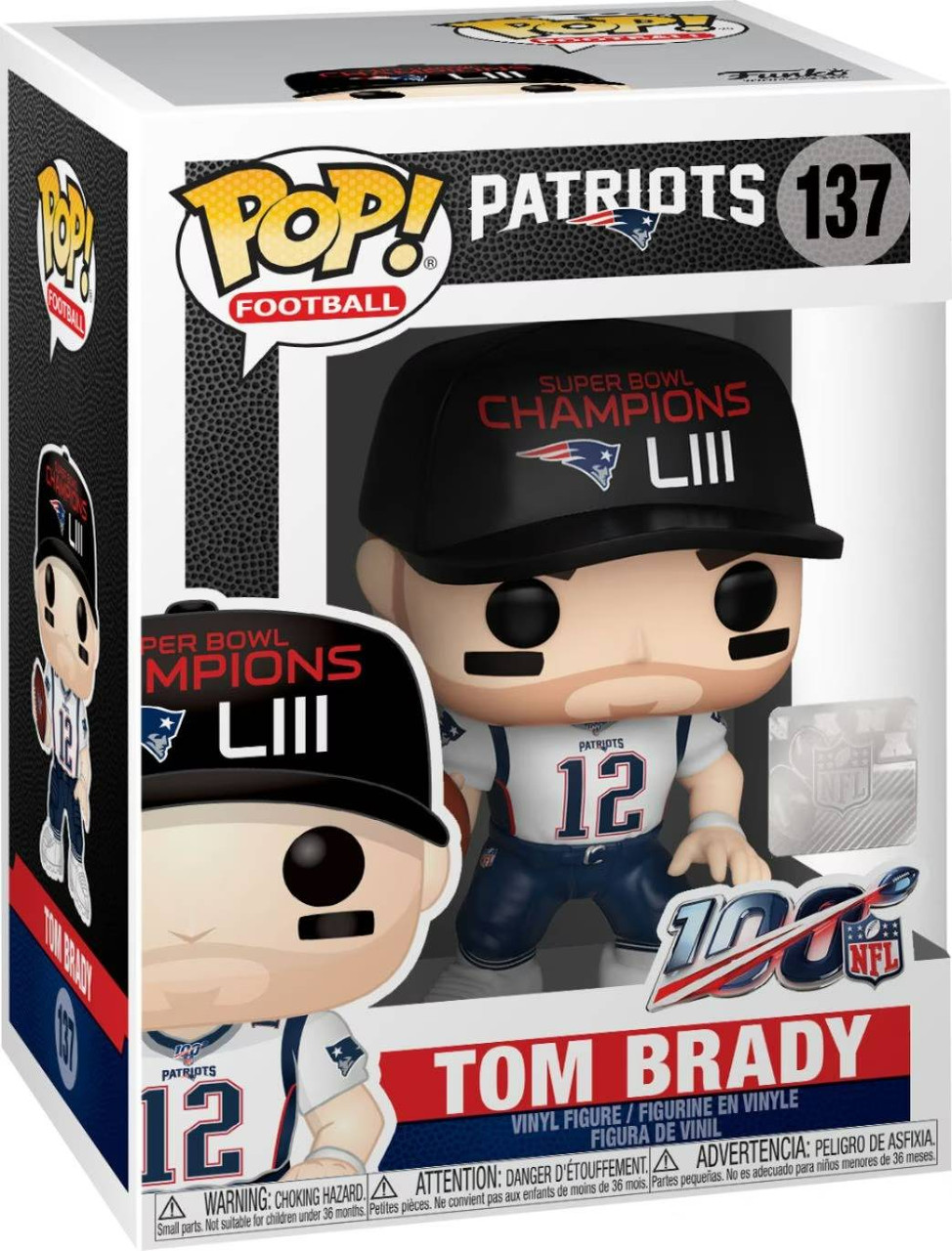 Funko Pop! Sports NFL: Tom Brady Vinyl Figure - Coach P's Universe