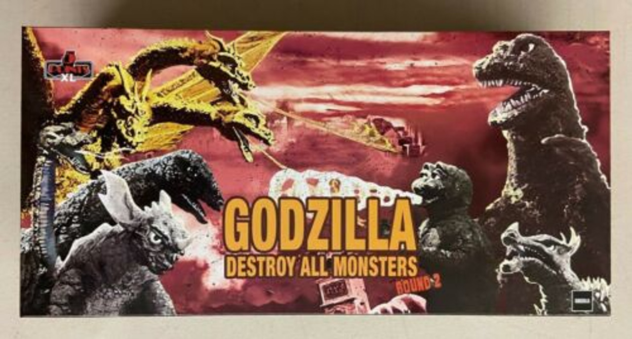 Godzilla Destroy All Monsters 5 Points XL Round 2 Boxed Set