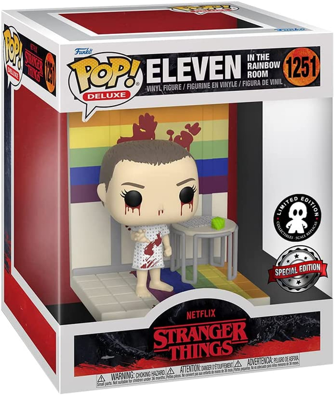 FUNKO POP! ストレンジャーシングス　イレブン　デラックスシリーズ限定 Funko Pop!Deluxe: Stranger Things - Eleven in The Rainbow