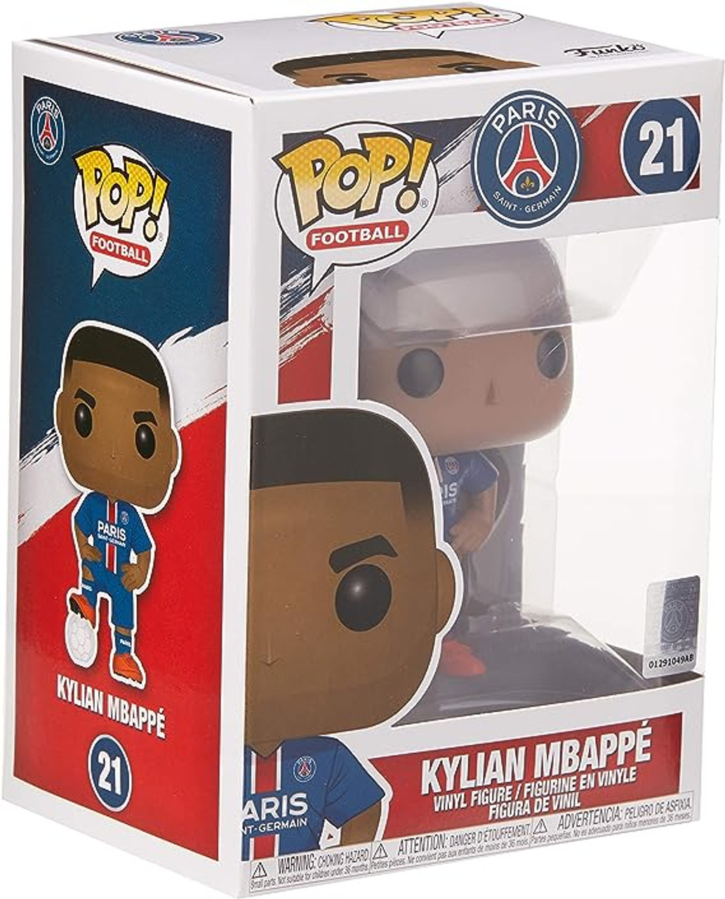 Football Paris Saint-Germain Kylian Mbappe Pop! - Coach P's Universe