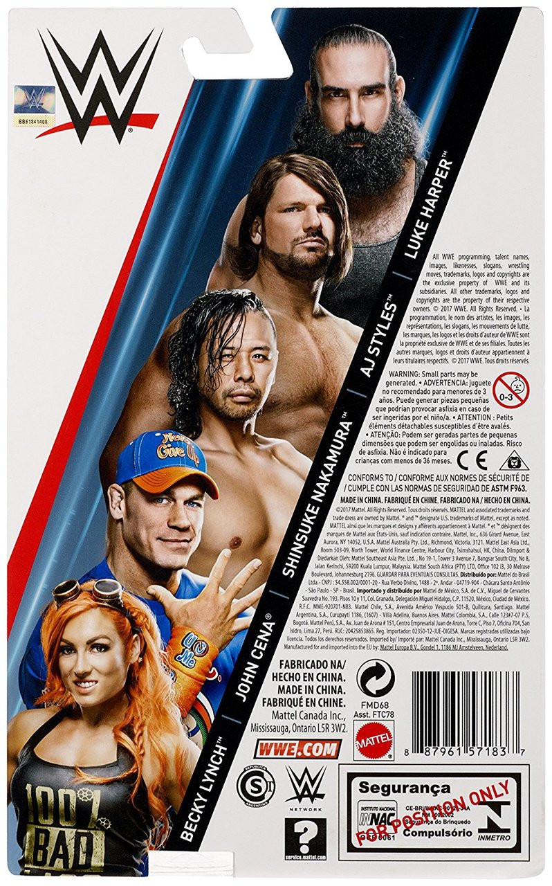 WWE Series # 82 AJ Styles Action Figure - Coach P's Universe