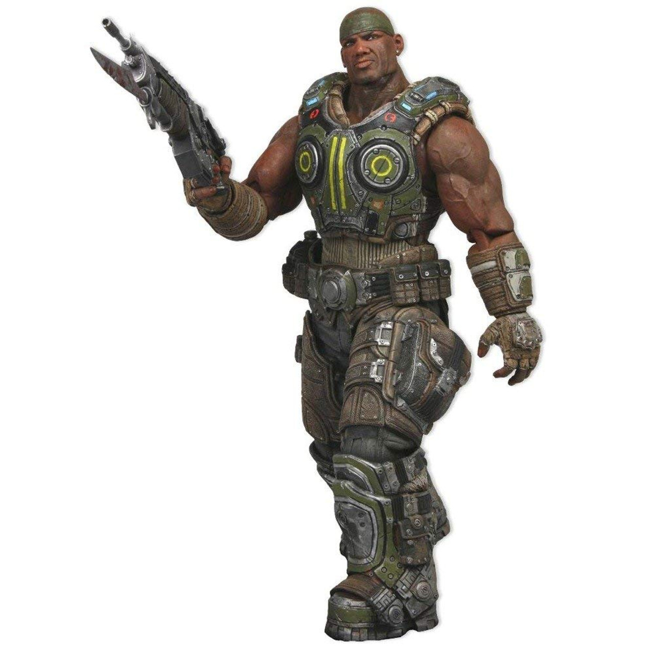 Gears of War 3 Series 2 7 inch Augustus Cole - One Shot Action Figure-