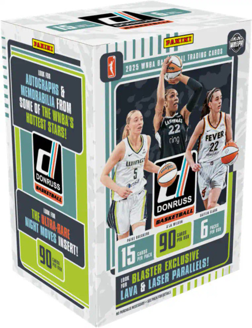 2025 Panini Donruss WNBA Basketball Blaster Box