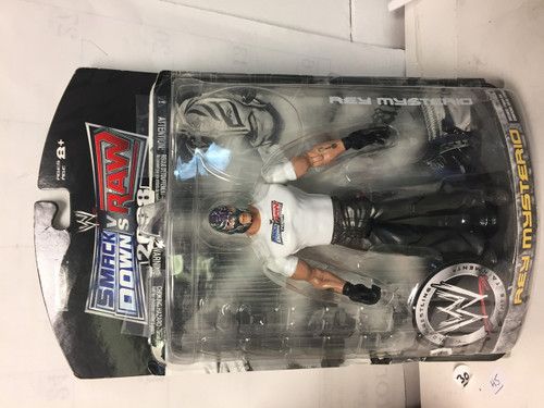 WWE Wrestling Smackdown vs. Raw 2008 Exclusive Action Figure Rey Mysterio