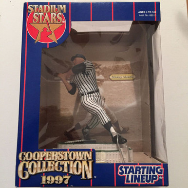 Kenner 1997 Starting Lineup Cooperstown Collection Mickey Mantle 7 NY Yankees for sale online 