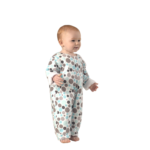 Snopea Quilted Coverall Dot Land (EXF8-3444)