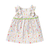 Ruffle Shoulder Dress Green - Soap Bubbles