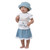 Sunhat - Hello Kitties (GSS0-2000) - Snopea
Denim Skirt & Tee (DSS2-2000) - Snopea