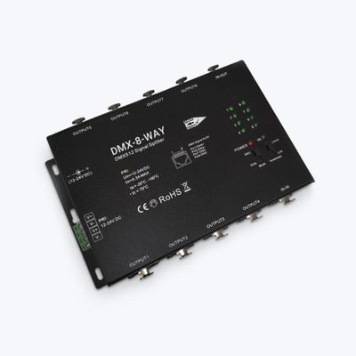 DMX RDM 8-Way Splitter