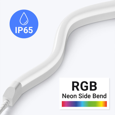 Lucid RGB Flexible LED Neon Strip Light Side Bend Outdoor IP65 Rated