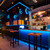 resturant and bar lighting with color changing RGB LED strips
