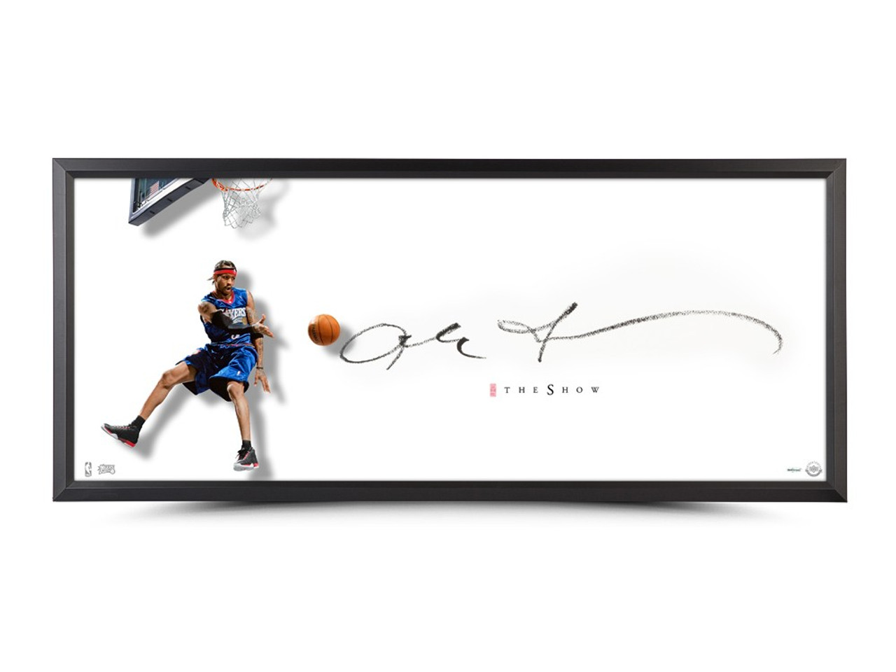 ALLEN IVERSON Autographed The Show “The Dish” UDA