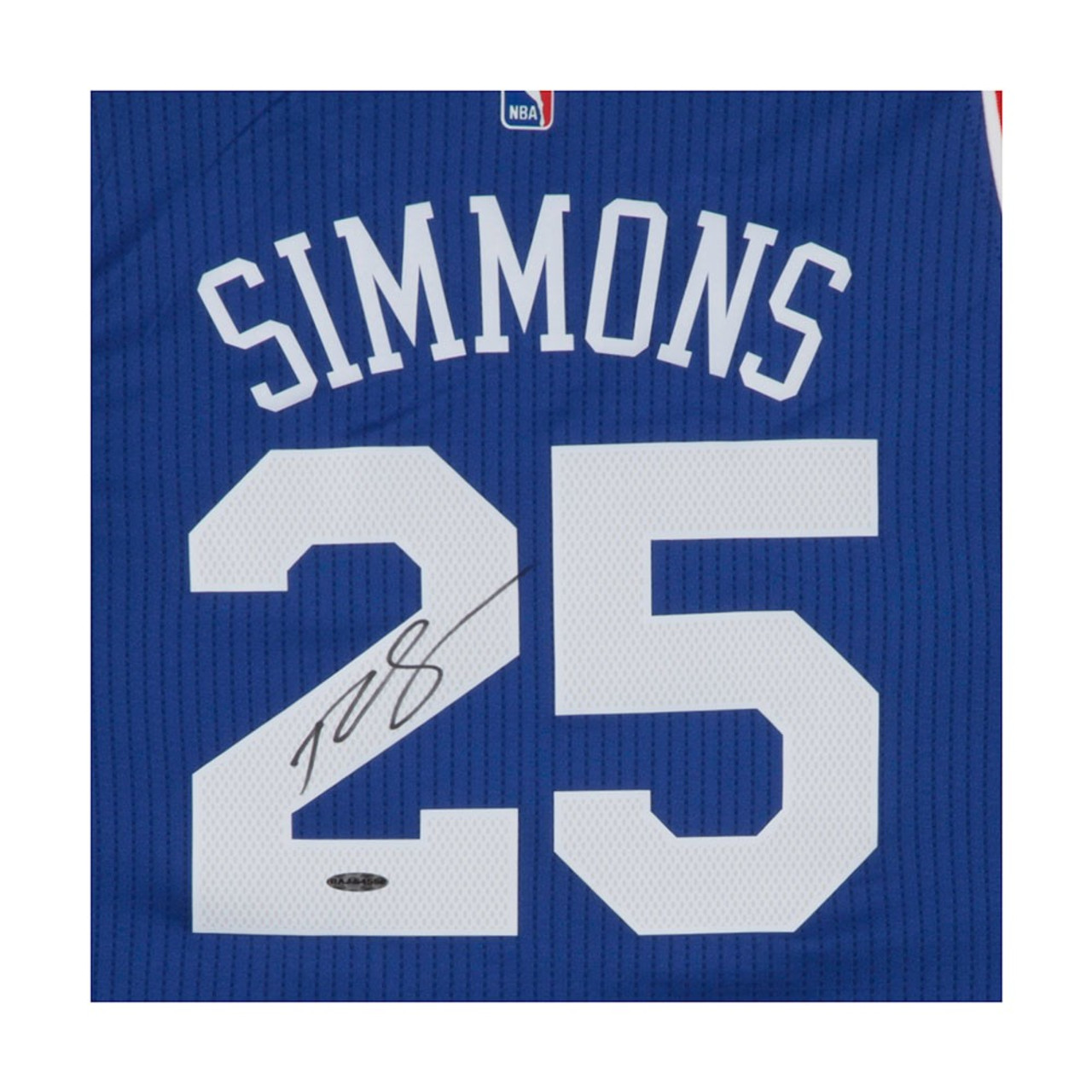 BEN SIMMONS Autographed & Inscribed 76ers Home Jersey UDA - Game Day Legends