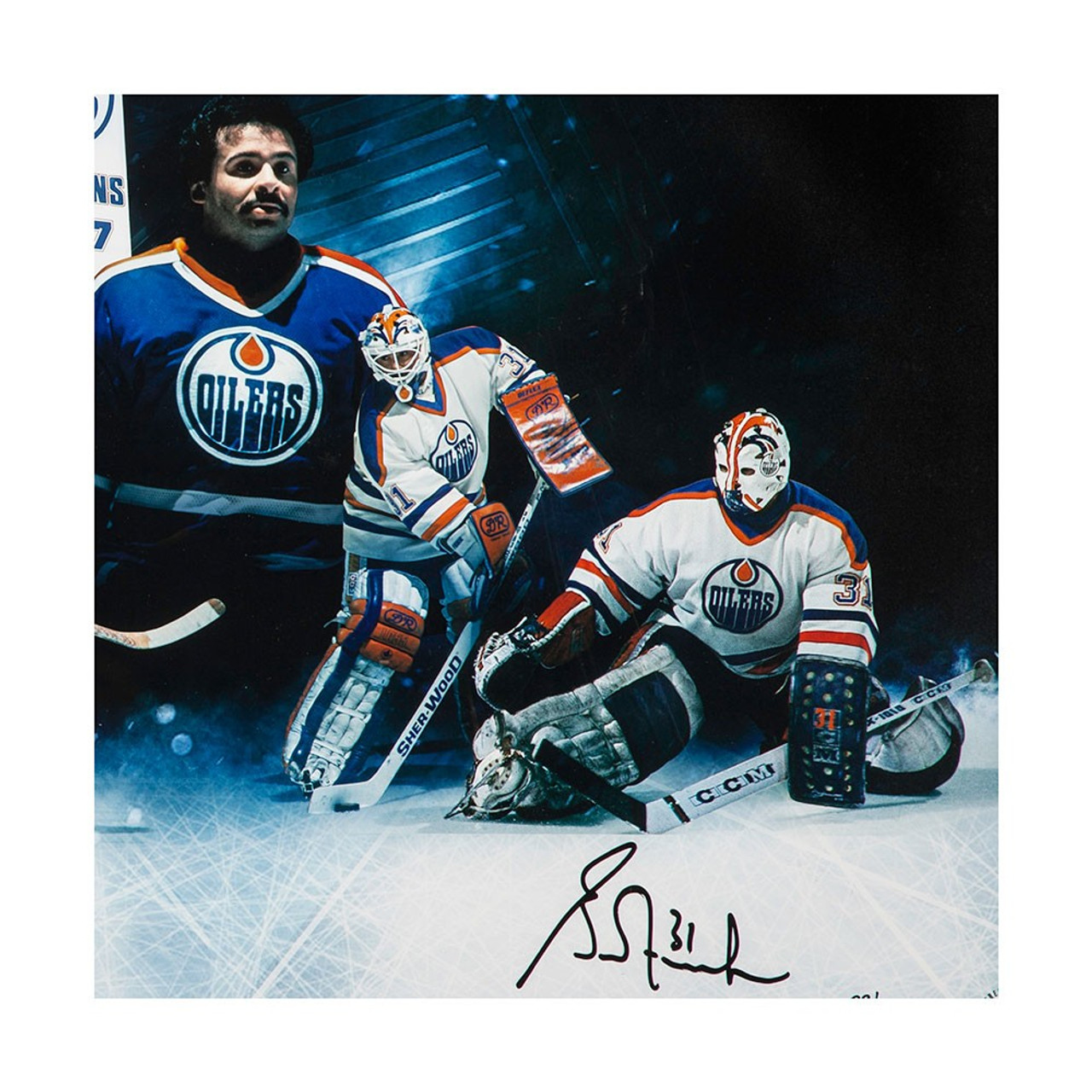 Grant Fuhr Signed Autographed Edmonton Oilers Hockey Jersey - JSA