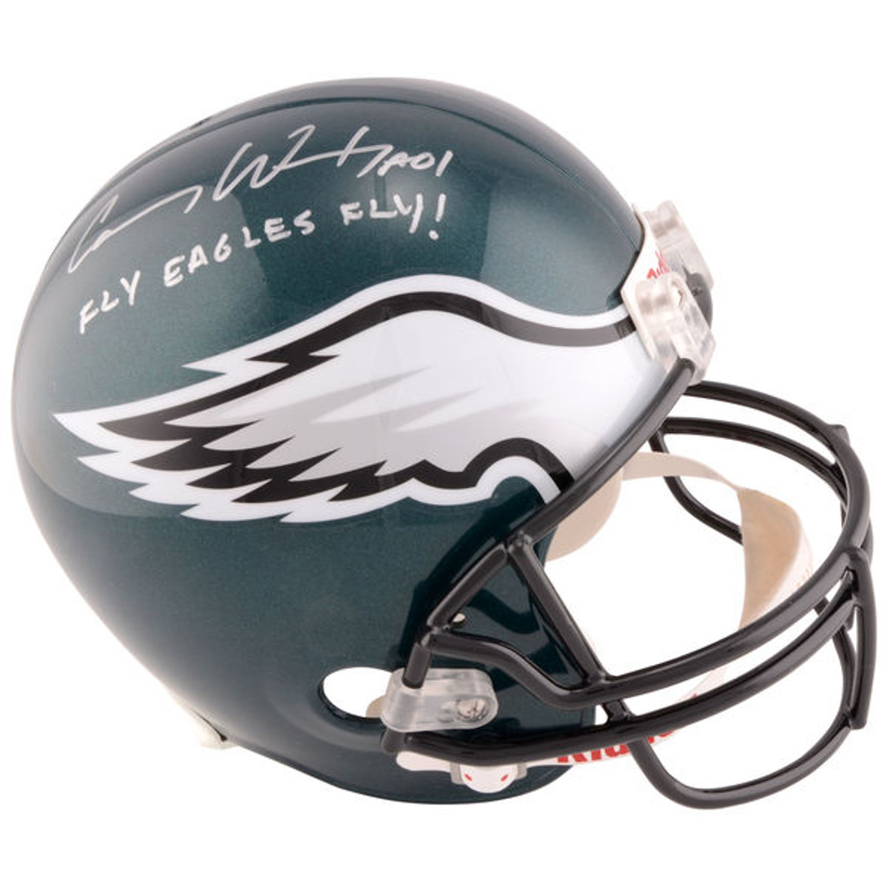 CARSON WENTZ Philadelphia Eagles Autographed Riddell Replica Helmet with  'Fly Eagles Fly' Inscription FANATICS - Game Day Legends