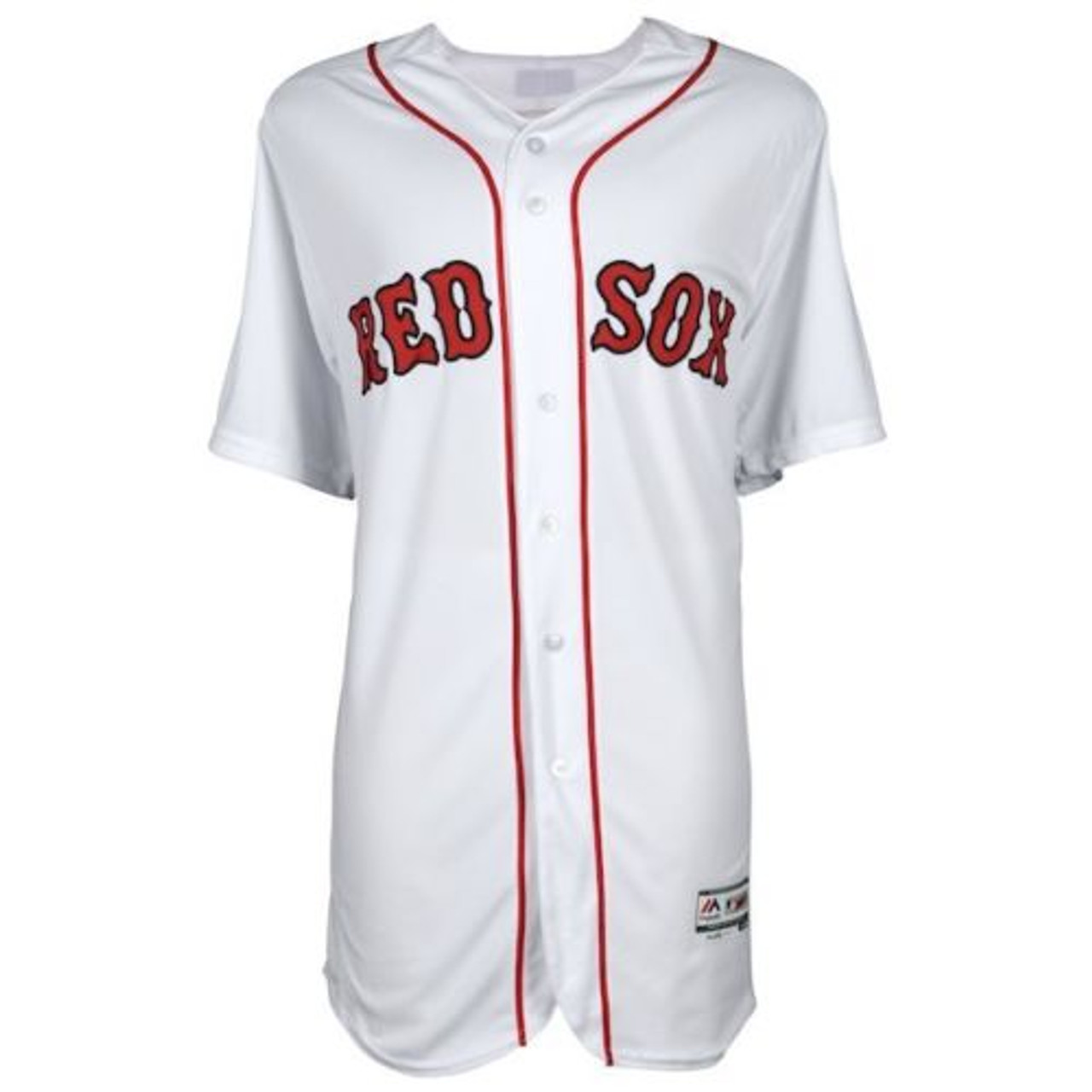 J.D. Martinez White Boston Red Sox Autographed Nike Replica Jersey