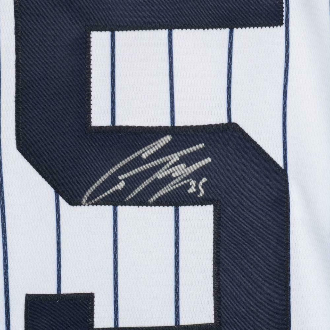 DJ LEMAHIEU Autographed New York Yankees Authentic Nike Pinstripe Jersey  FANATICS
