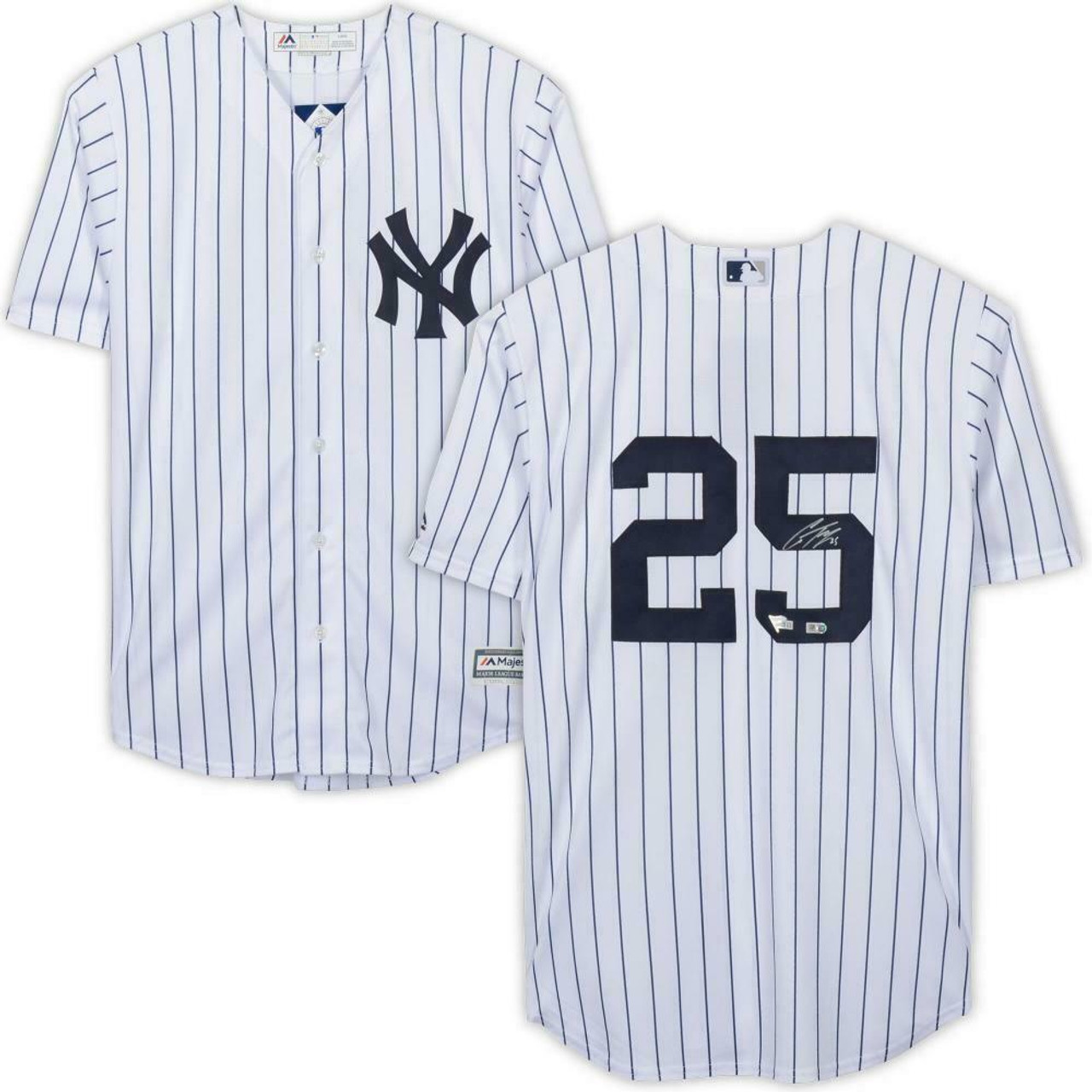 Autographed New York Yankees DJ LeMahieu Fanatics Authentic Nike