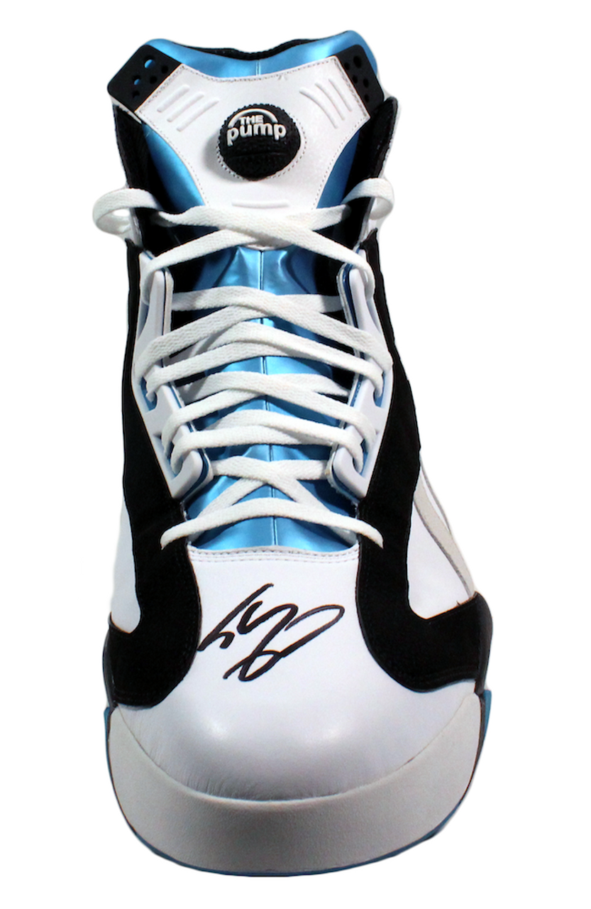 Shaquille O'Neal Orlando Magic Autographed Reebok Blue/White Size