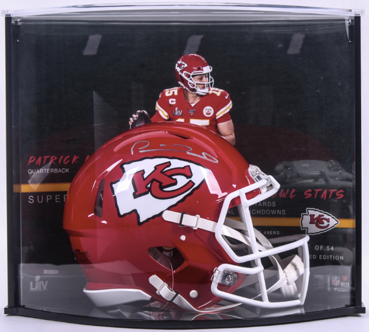  Patrick Mahomes Kansas City Super Bowl LVII 57 Winners  Autographed Signed 12x8 A4 Photo Photograph Picture Frame Football Poster  Gift S : Sports & Outdoors