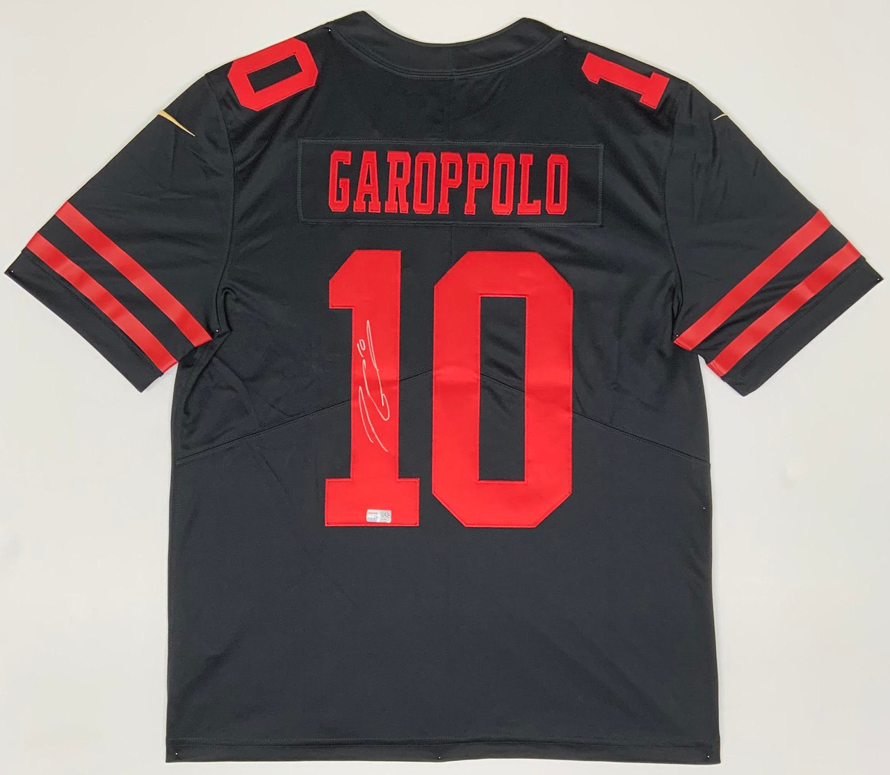 Jimmy garoppolo hot sale signed jersey