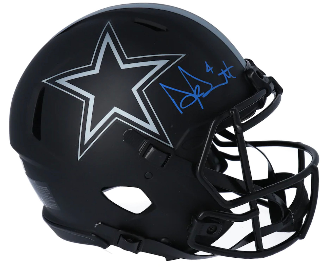 Dak Prescott Autographed Flash Dallas Cowboys Helmet –