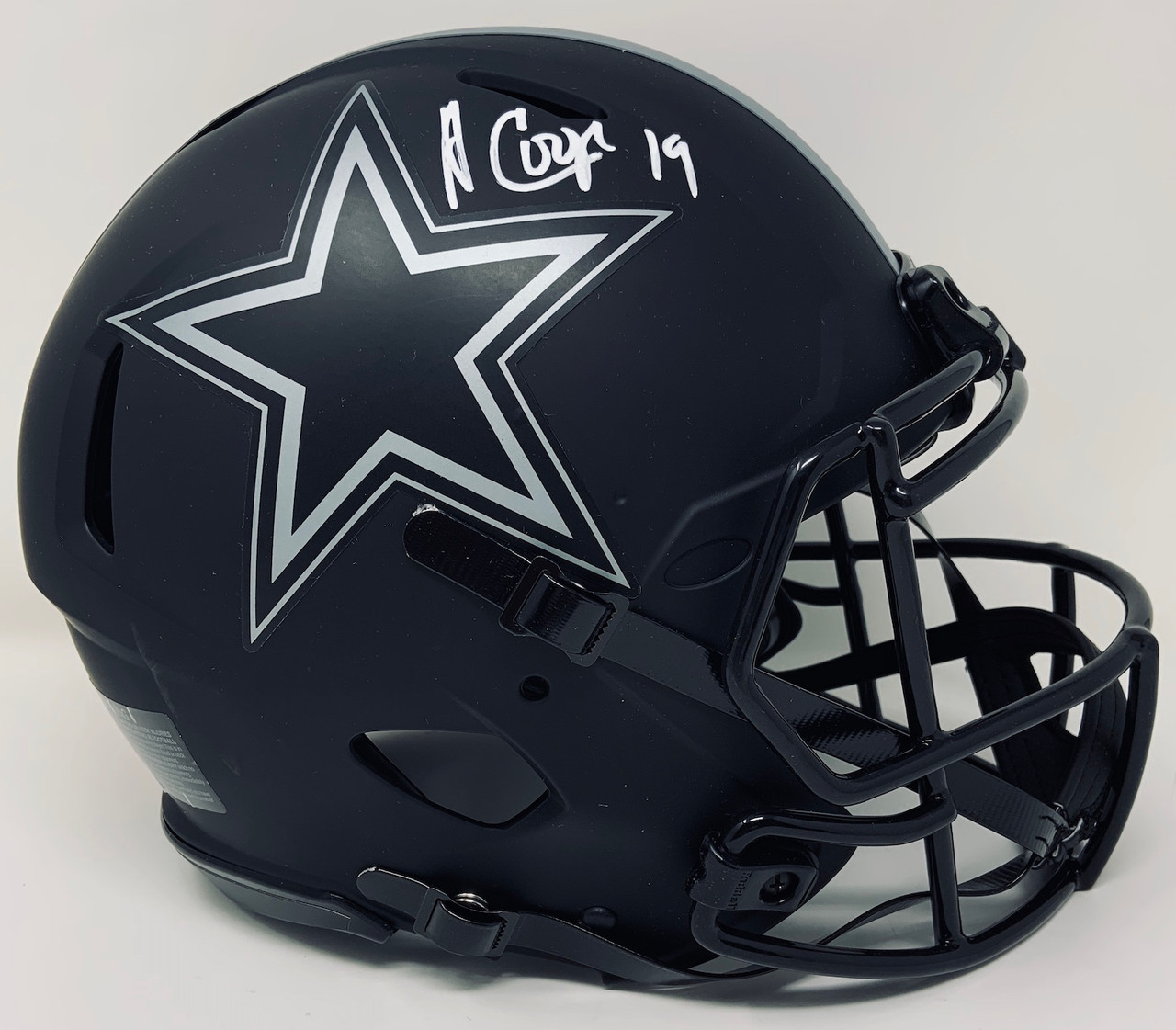 AMARI COOPER Autographed Dallas Cowboys Speed Eclipse Authentic Helmet  FANATICS - Game Day Legends