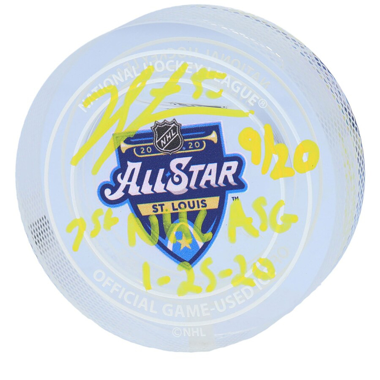 ADAM FOX Autographed 1st NHL ASG 2/5/22 Authentic All Star