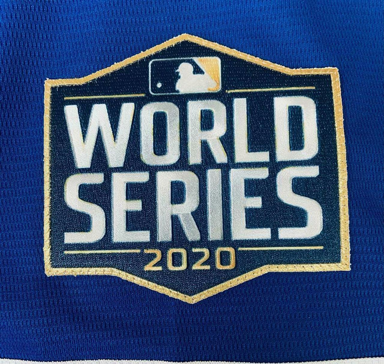 COREY SEAGER SIGNED LOS ANGELES DODGERS GOLD WORLD SERIES JERSEY 2020 WS  MVP+COA