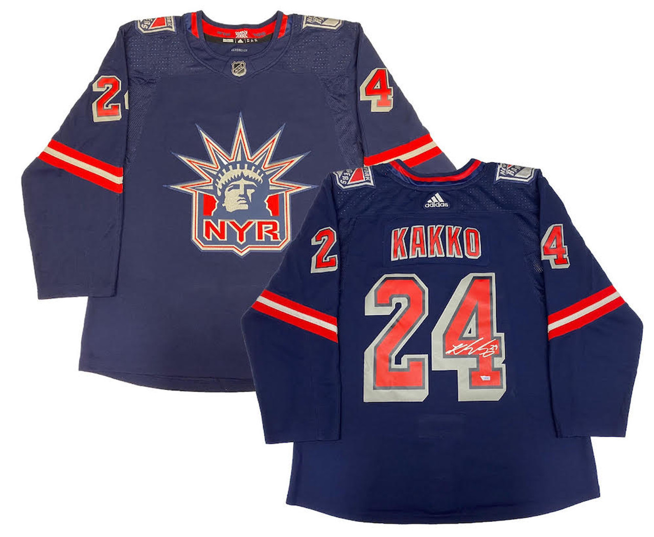 Kaapo Kakko Adidas Authentic Home Jersey