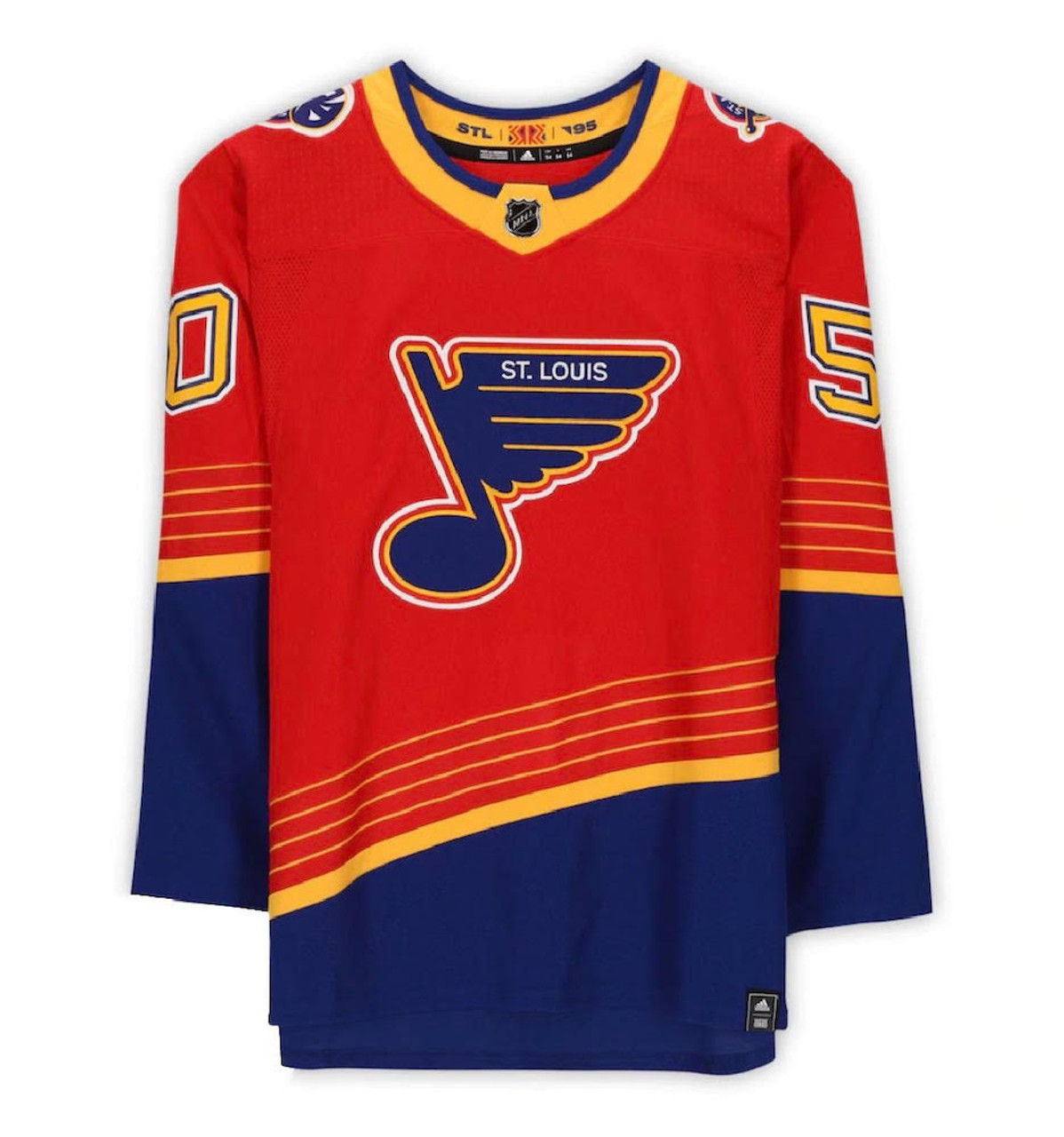 ANY NAME AND NUMBER ST. LOUIS BLUES REVERSE RETRO