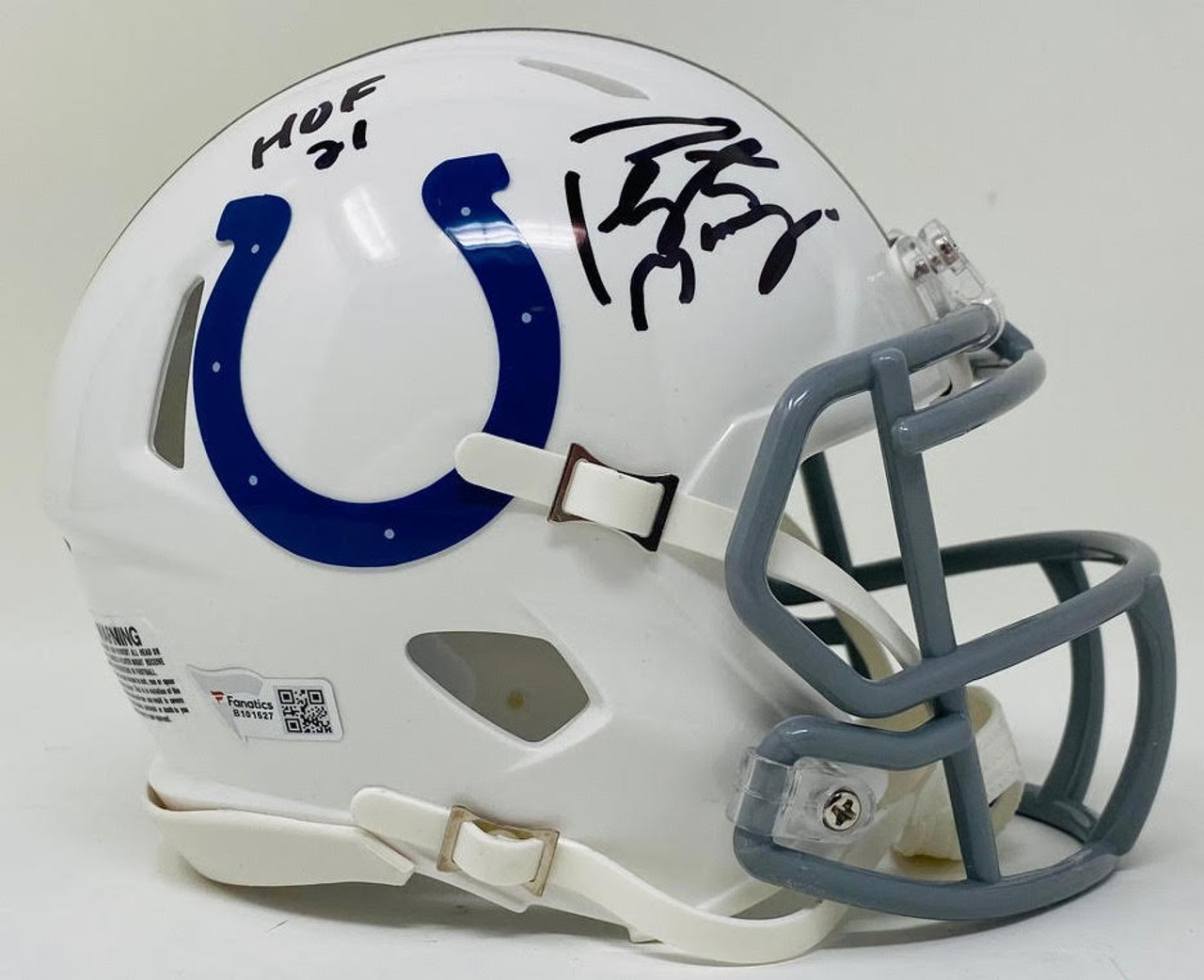 peyton manning colts mini helmet