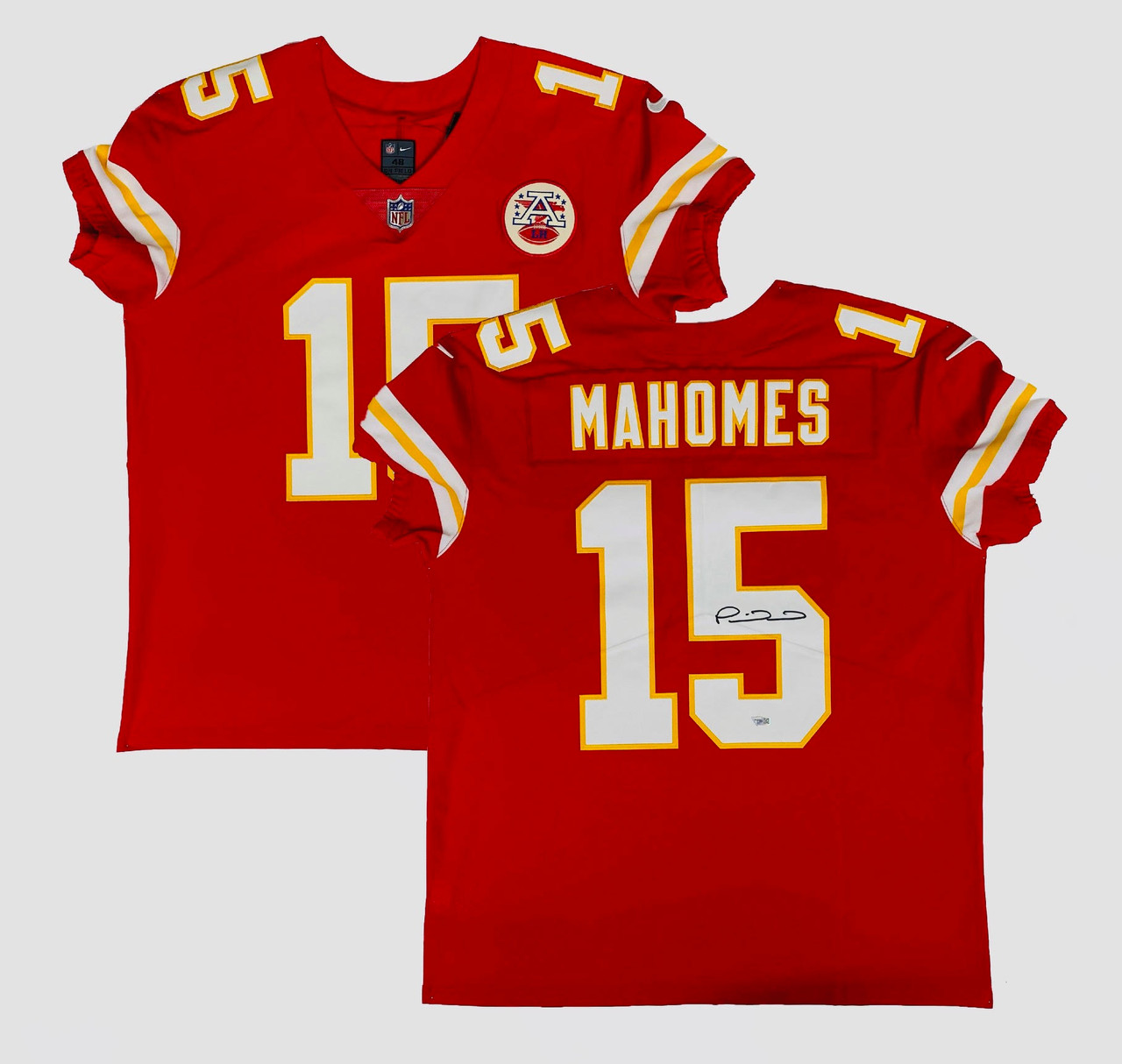 PATRICK MAHOMES Autographed Kansas City 