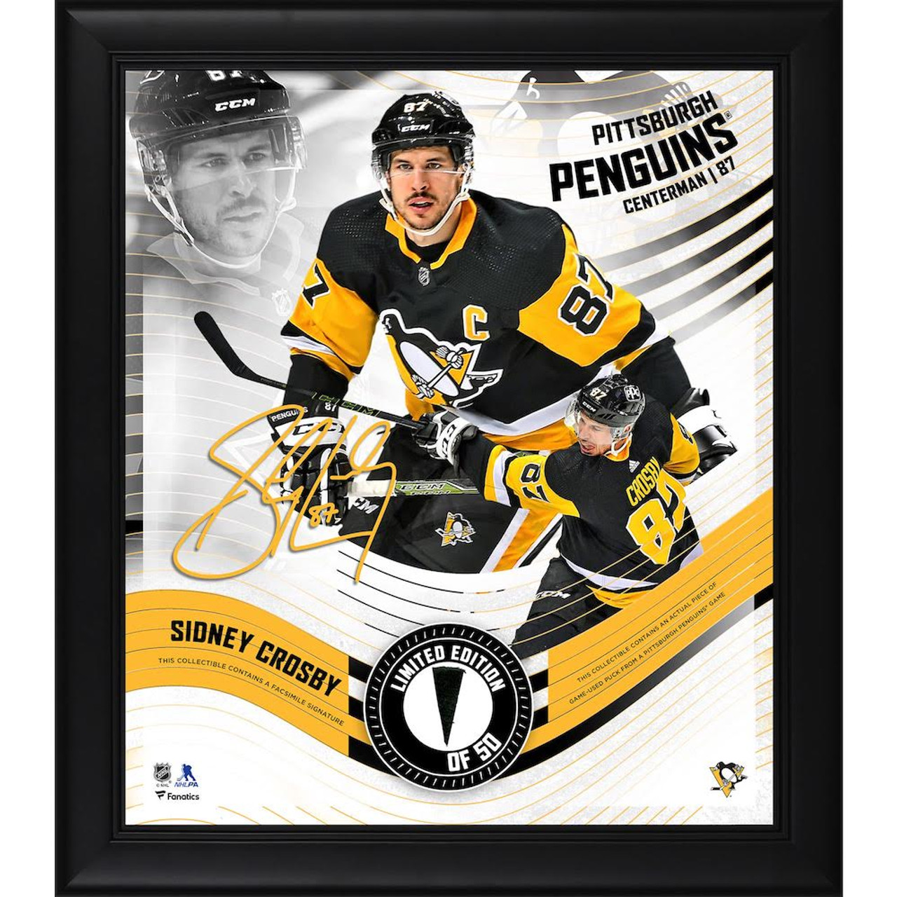 Sidney Crosby Pittsburgh Penguins Framed 15 x 17 500 Goals Collage with a  Piece of Game-Used Puck - Limited Edition of 500 at 's Sports  Collectibles Store