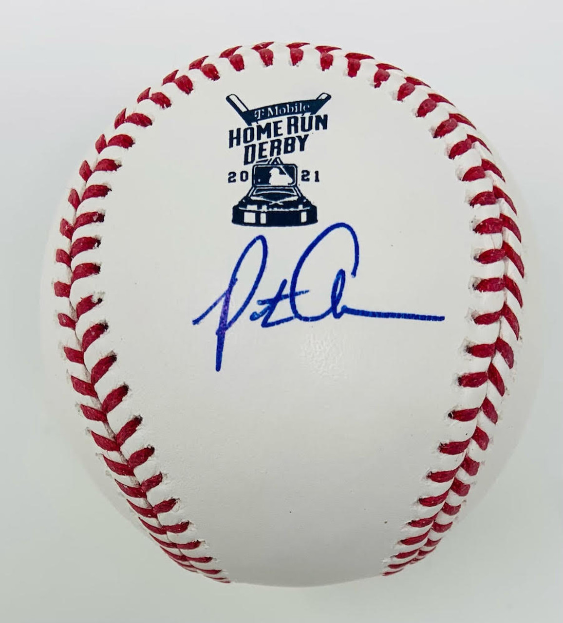 PETE ALONSO Autographed 2021 Home Run Derby Official Baseball