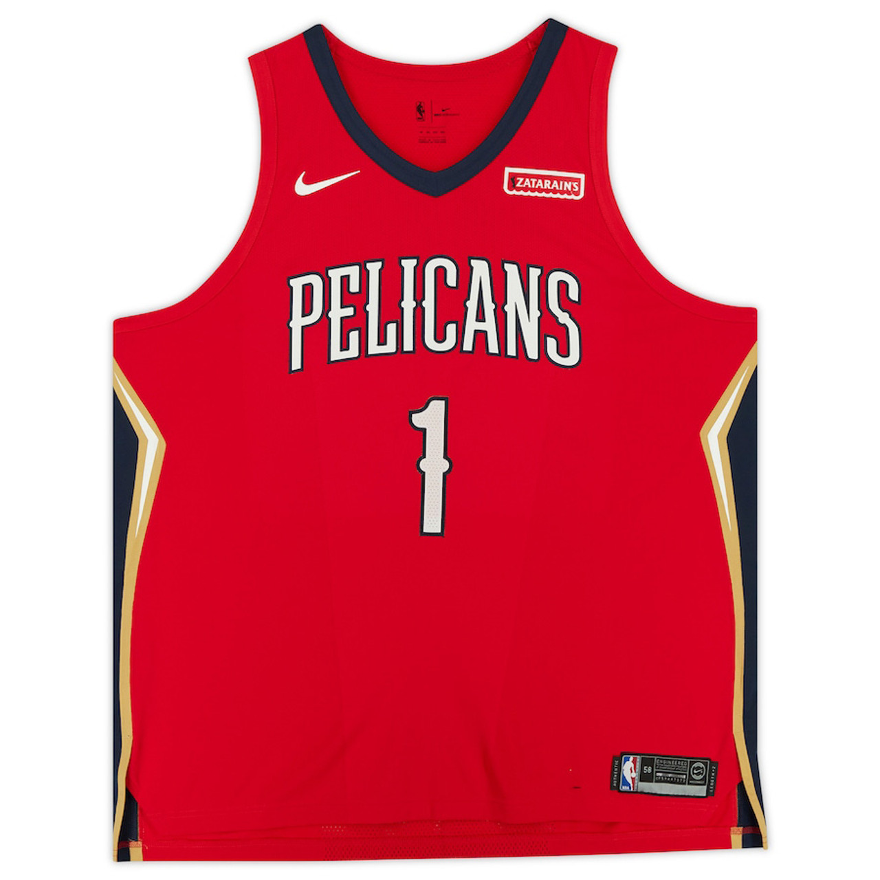 Zion williamson hot sale authentic jersey