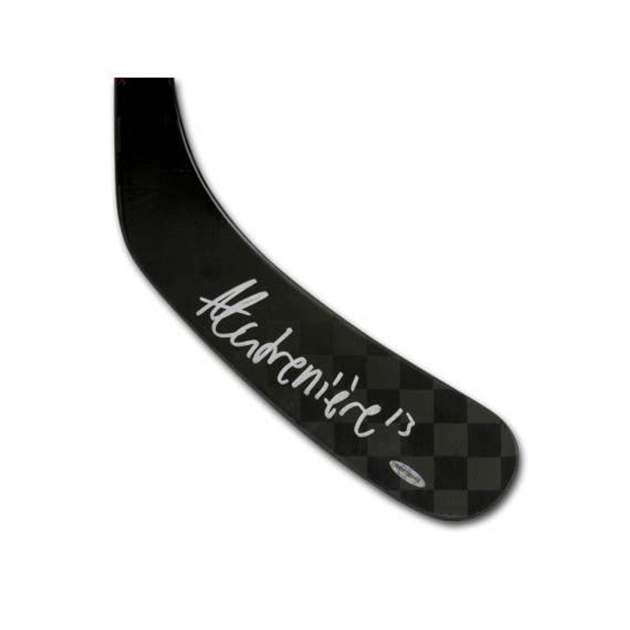 ALEXIS LAFRENIERE Autographed Bauer Vapor Hyperlite Hockey Stick UDA