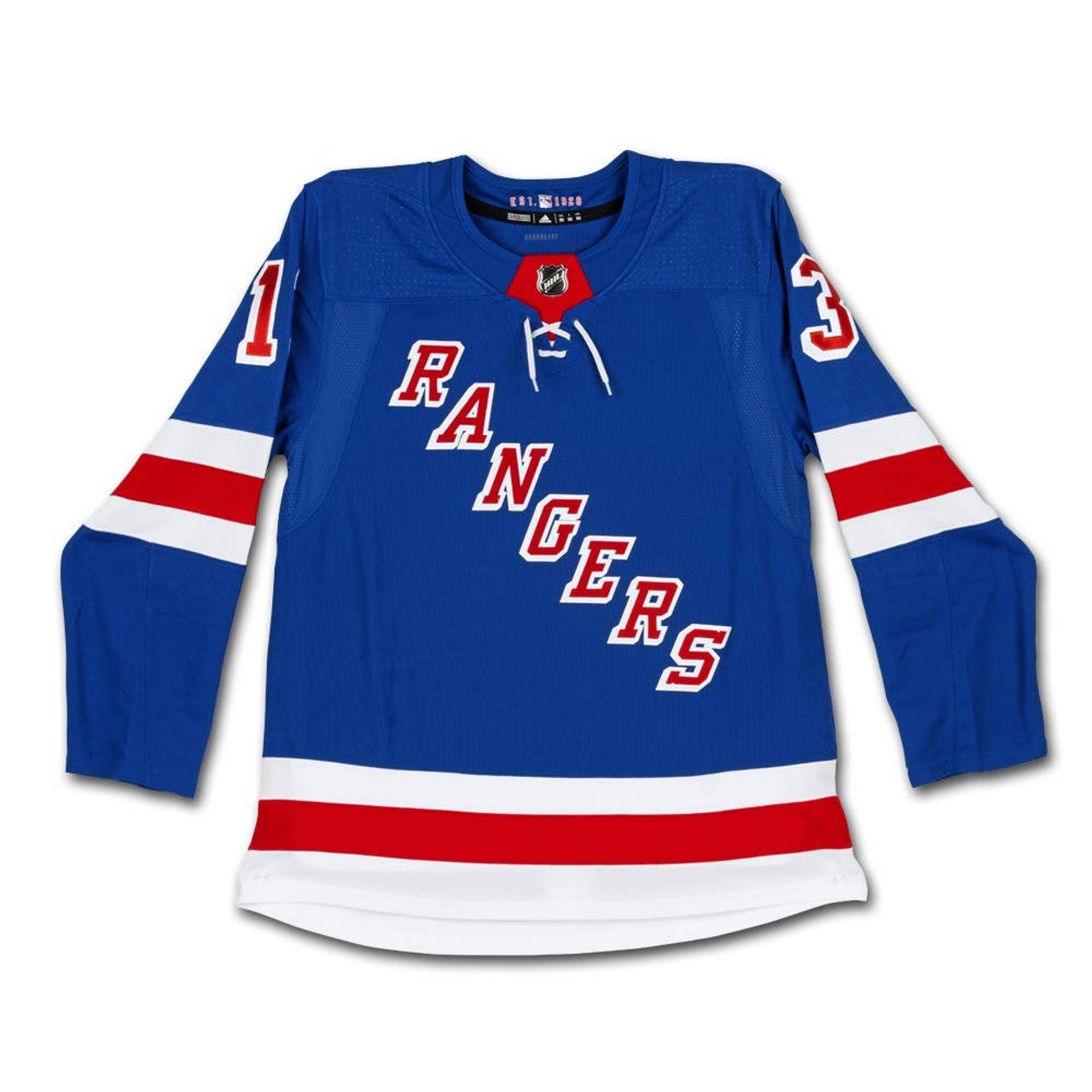 New York Rangers Autographed White adidas Authentic Jersey with Multiple  Signatures