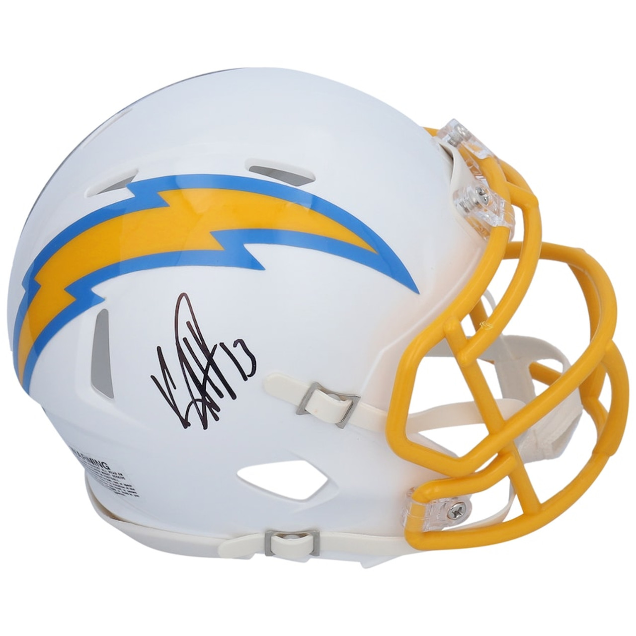 keenan allen signed mini helmet