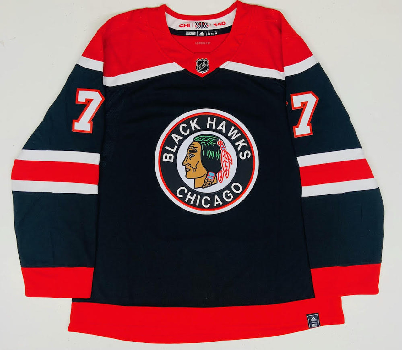 KIRBY DACH Autographed Blackhawks Authentic Reverse Retro Jersey