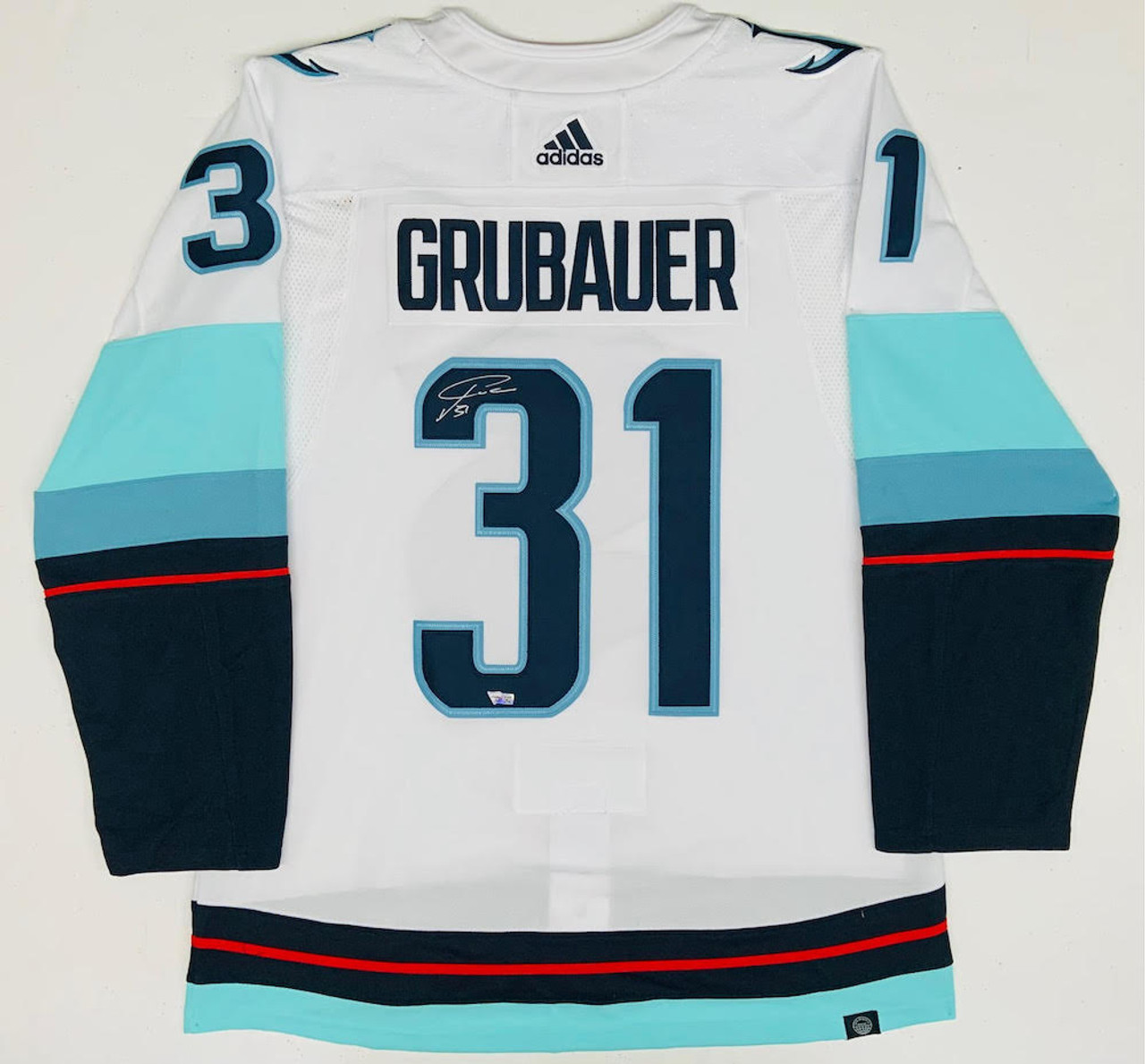 Grubauer 31 Seattle Hockey Unisex Jersey Tee - Shop The Kraken