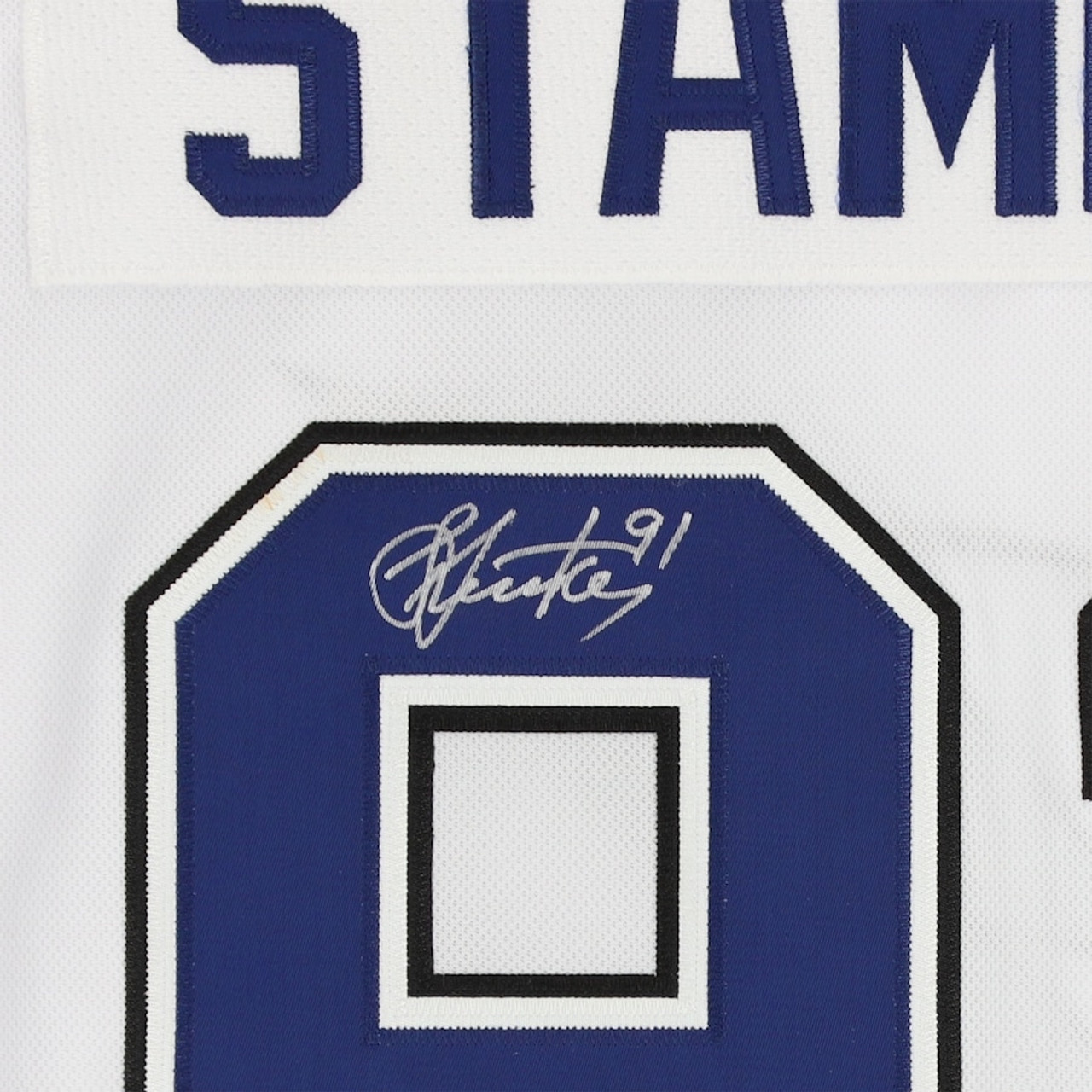 STEVEN STAMKOS Autographed Lightning 2022 Stadium Series Adidas Jersey  FANATICS - Game Day Legends