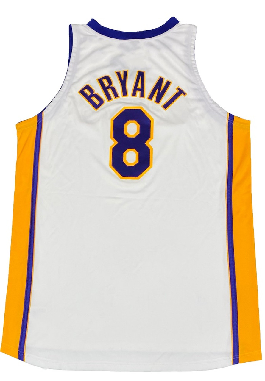 signed number 8 kobe jersey