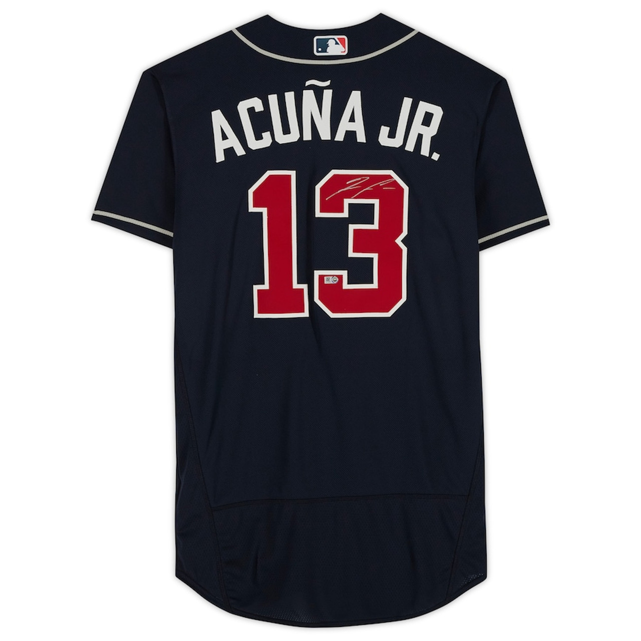 Autographed Atlanta Braves Acuna Jr. Jersey With Authentication for