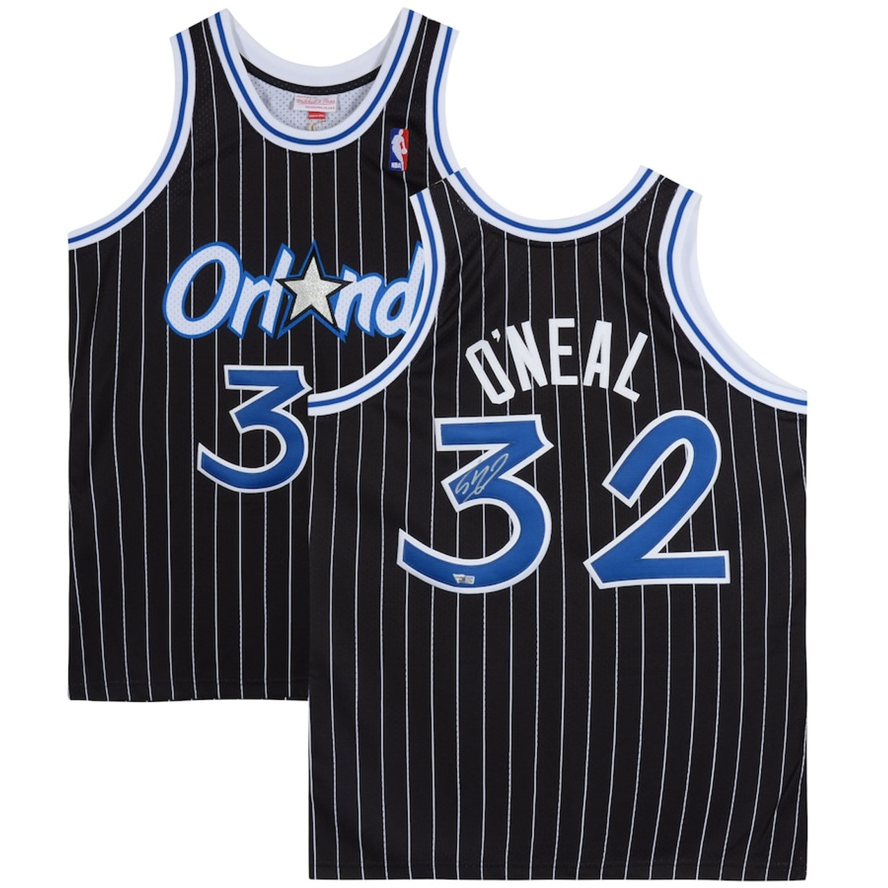 Shaq Shaquille O'neal Orlando Magic Jersey NBA Hardwood